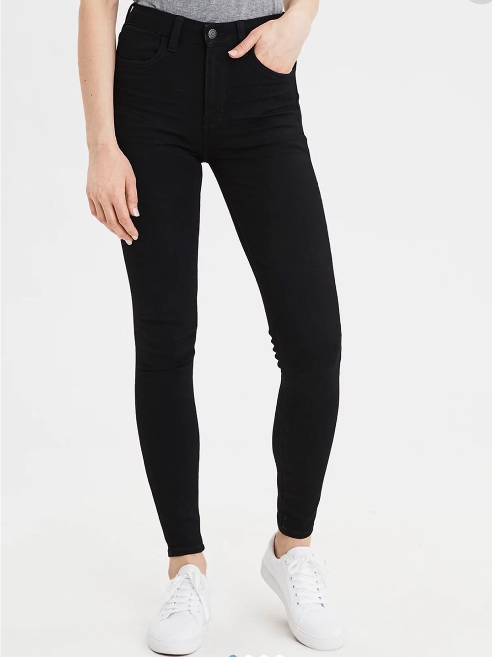 American Eagle Dream Jean Hi-Rise Skinny Black